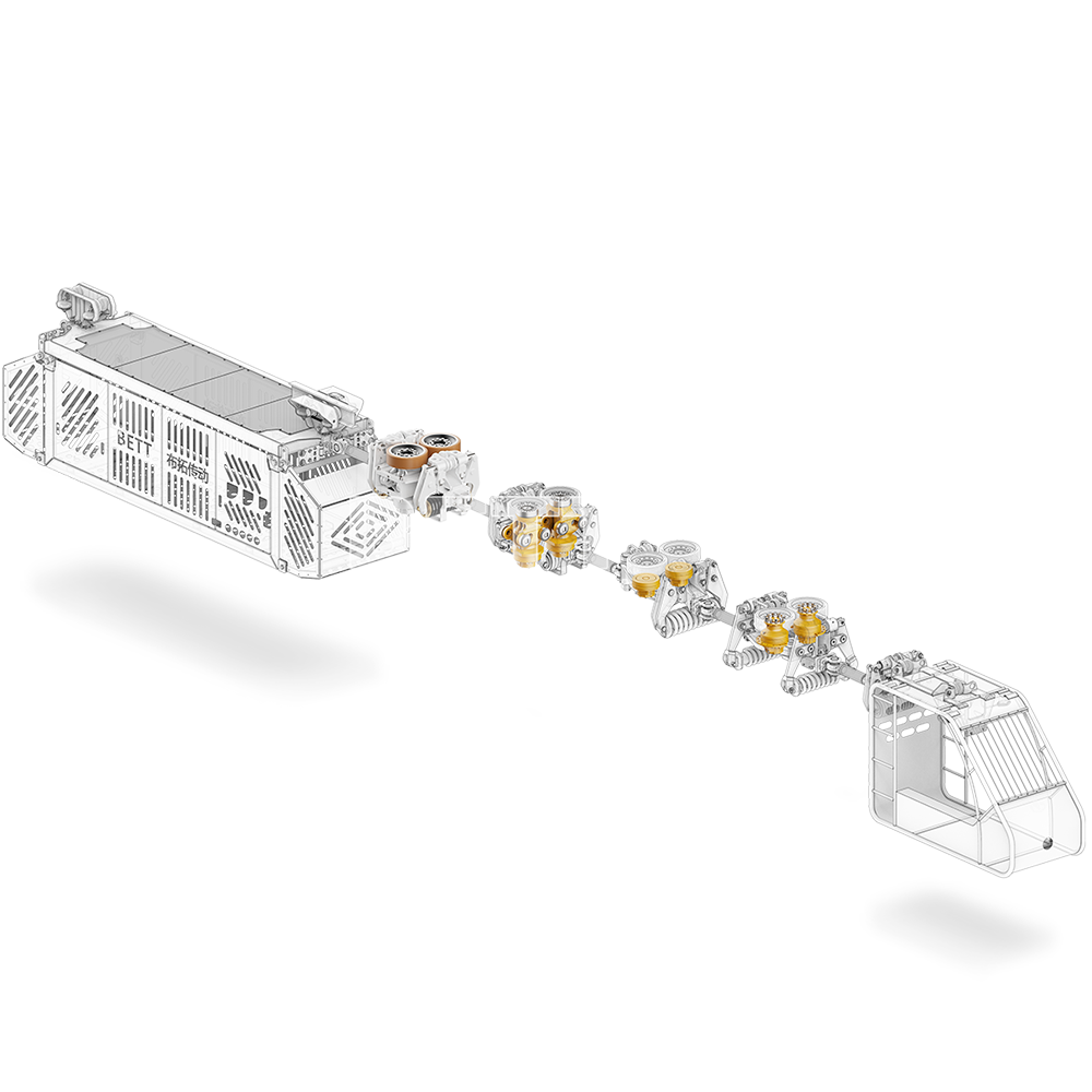 Monorail Crane Locomotive